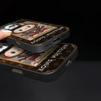 LV Labubu iPhone Case Monogram Style For 13-16 Pro Max for iphone-14