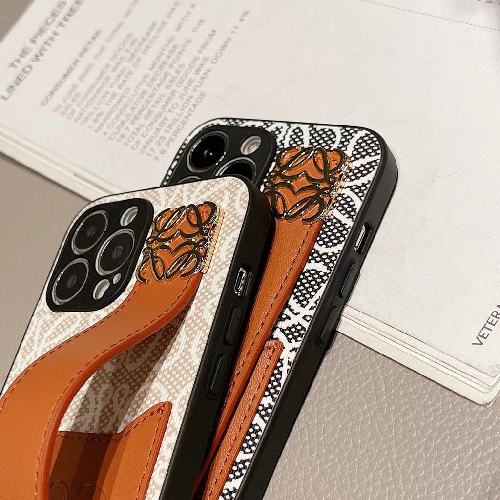 Loewe Phone Case Hand Strap Card Holder For I Pro Max Plus for 12-pro