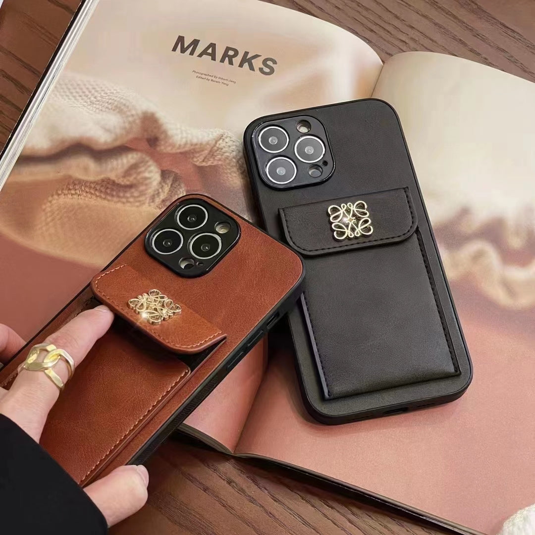 Loewe iPhone Case Card Holder Leather For I Pro Max for 11