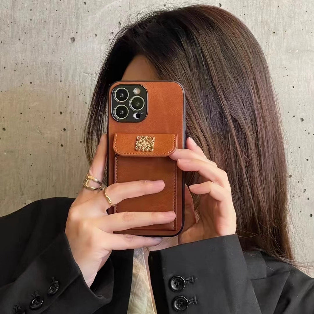Loewe iPhone Case Card Holder Leather For I Pro Max for 11-pro