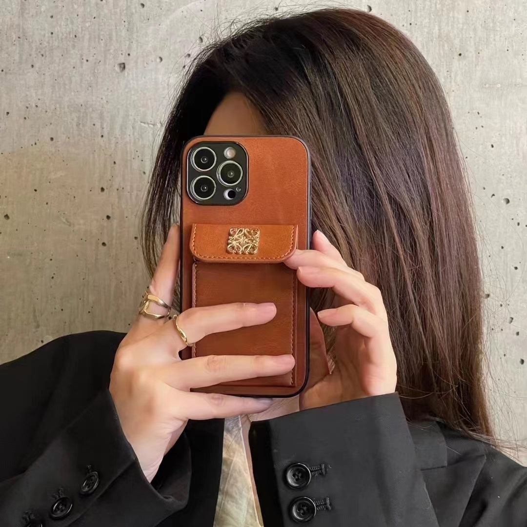 Loewe iPhone Case Card Holder Leather For I Pro Max for 11-pro