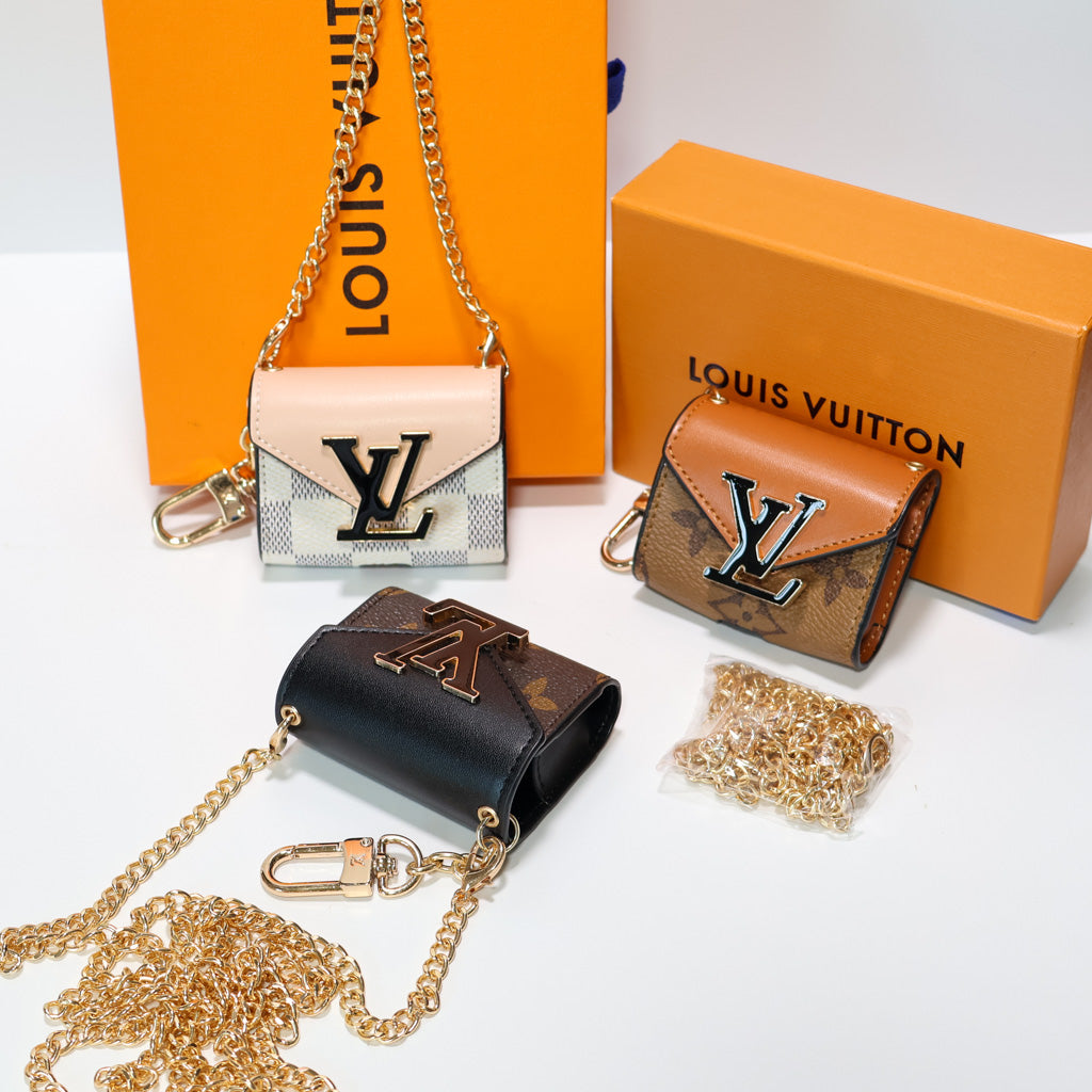 Luxury AirPods Case Cross Chain For 2 3 4 Pro Gen for 2nd-generation
