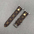 LV Watch Band Apple Series Brown Monogram for 42mm-44mm-45mm