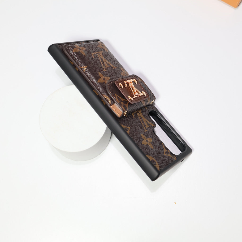 Monogram Louis Vuitton Phone Case For Samsung Galaxy S22 23 24 25 26 Ultra Plus for s23-plus