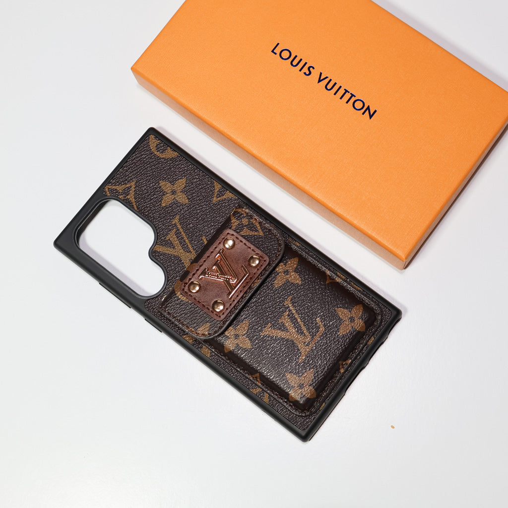 Monogram Louis Vuitton Phone Case For Samsung Galaxy S22 23 24 25 26 Ultra Plus for s22-plus