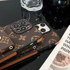 Luxury Phone Wallet Crossbody Style Lanyard For iPhone 12 – 16 Pro Max Plus Series iPhone Case for 1