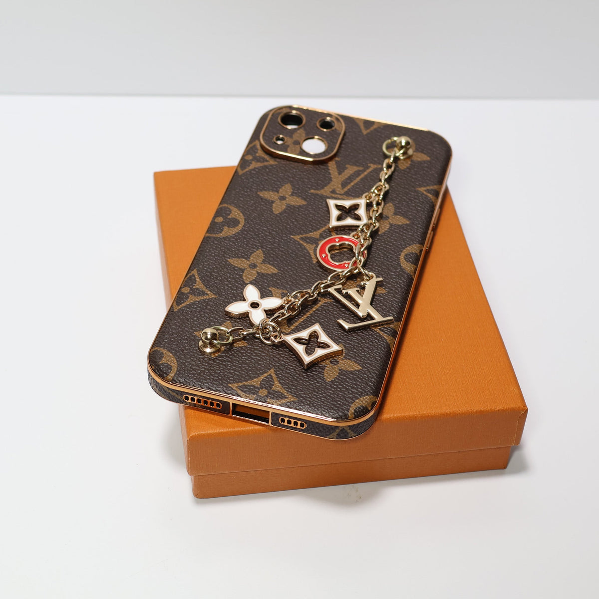 Ornament Luxury Hand Strap Phone Case For 12-16 Pro Max Plus for 13-pro