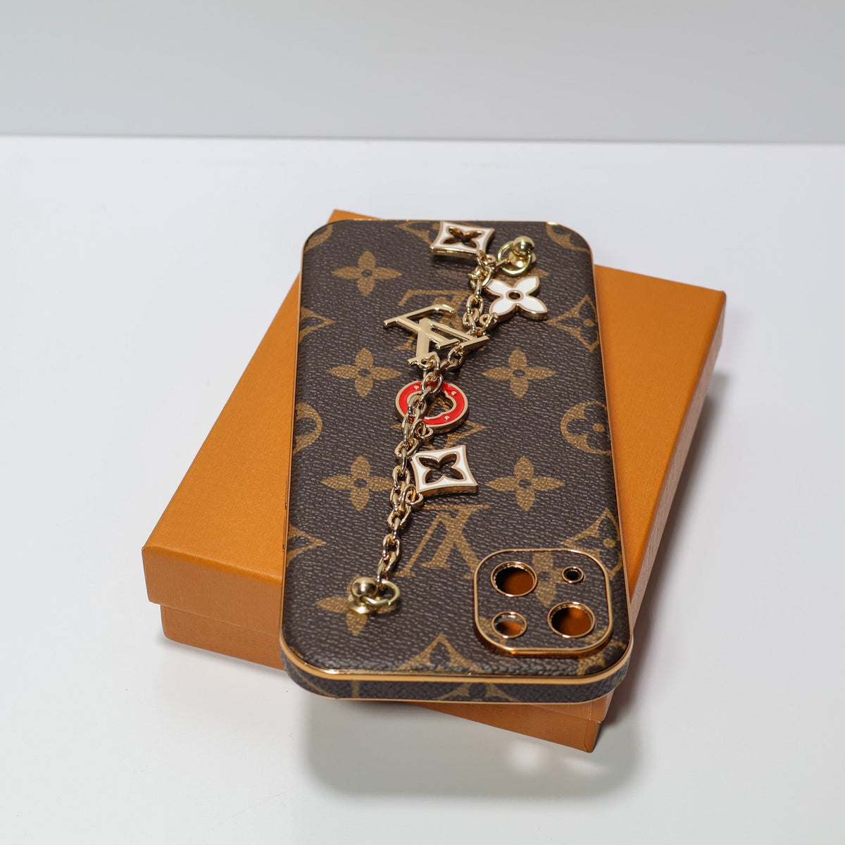 Ornament Luxury Hand Strap Phone Case For 12-16 Pro Max Plus for 12-pro-max