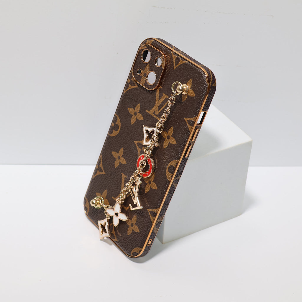 Ornament Luxury Hand Strap Phone Case For 12-16 Pro Max Plus for 14