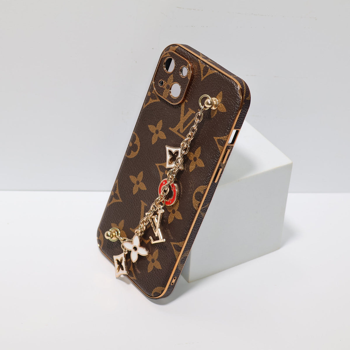 Ornament Luxury Hand Strap Phone Case For 12-16 Pro Max Plus for 14