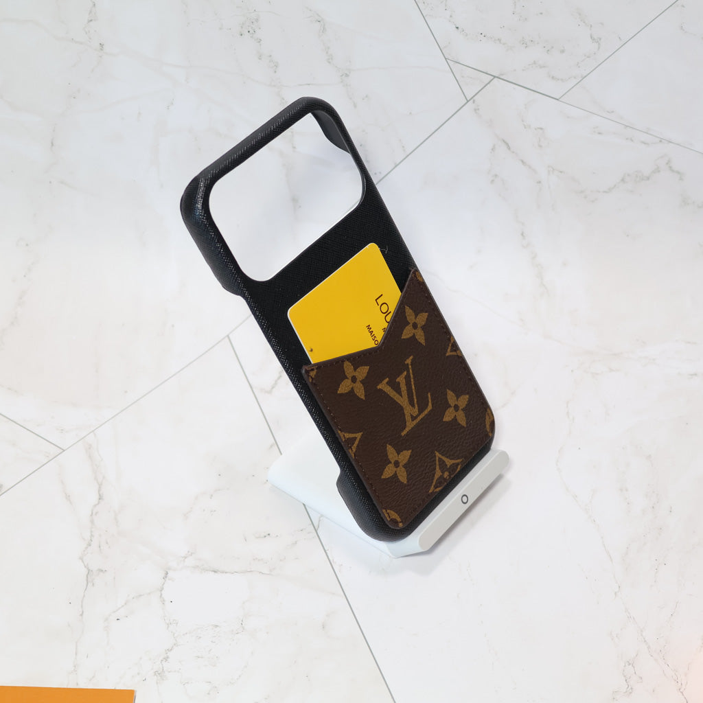 Louis Vuitton Case Card Holder iPhone 12-17 / Pro / Pro Max / Plus / Air for 12-pro-max