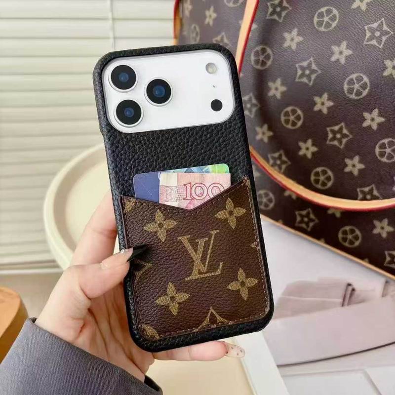 Louis Vuitton Case Card Holder iPhone 12-17 / Pro / Pro Max / Plus / Air for 12-pro-max