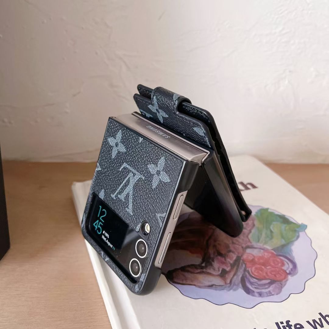 LV Phone Case Z Flip 3 4 5 6 7 Samsung Galaxy for z-flip-3