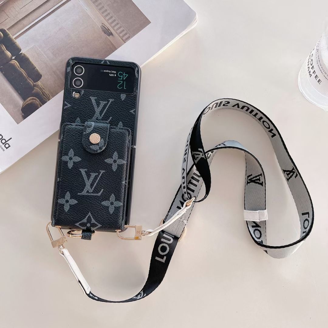 LV Phone Case Z Flip 3 4 5 6 7 Samsung Galaxy for z-flip-4