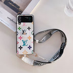 LV Phone Case Z Flip 3 4 5 6 7 Samsung Galaxy for z-flip-4