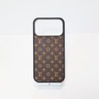 Classic Leather LV Phone Case iPhone 17 / Pro / Pro Max / Air