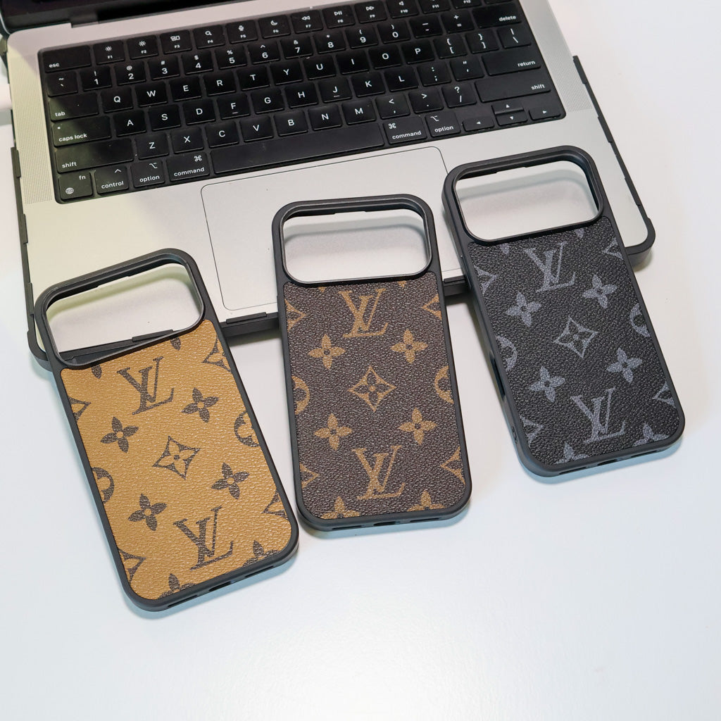 Classic Leather LV Phone Case iPhone 17 / Pro / Pro Max / Air