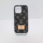 Denim Style LV Case iPhone 13-16 Pro Max for 14-pro