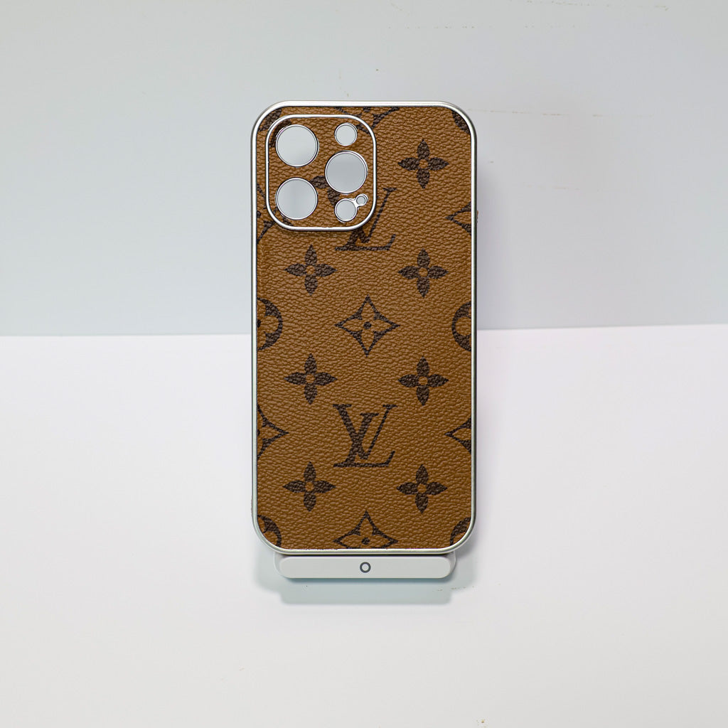 Electroplated LV Phone Case For 13-16 Pro Max Plus