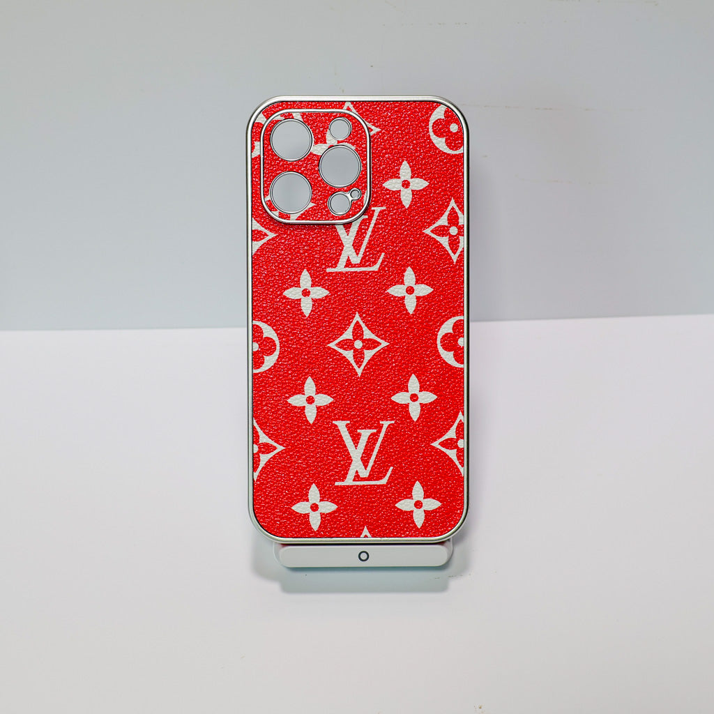 Electroplated LV Phone Case For 13-16 Pro Max Plus for 13-pro