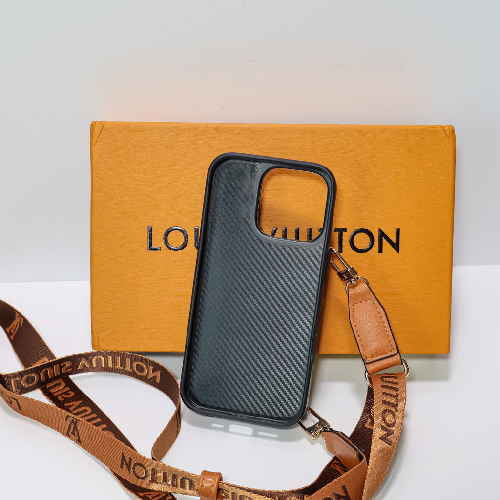 Crossbody LV Phone Case Cardholder Wallet For 12-16 Pro Max Plus for 12-pro