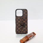 Crossbody LV Phone Case Cardholder Wallet For 12-16 Pro Max Plus for 12-pro-max