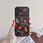 Multicolor Monogram LV Case iPhone 13-17 / Pro / Pro Max for 13-pro