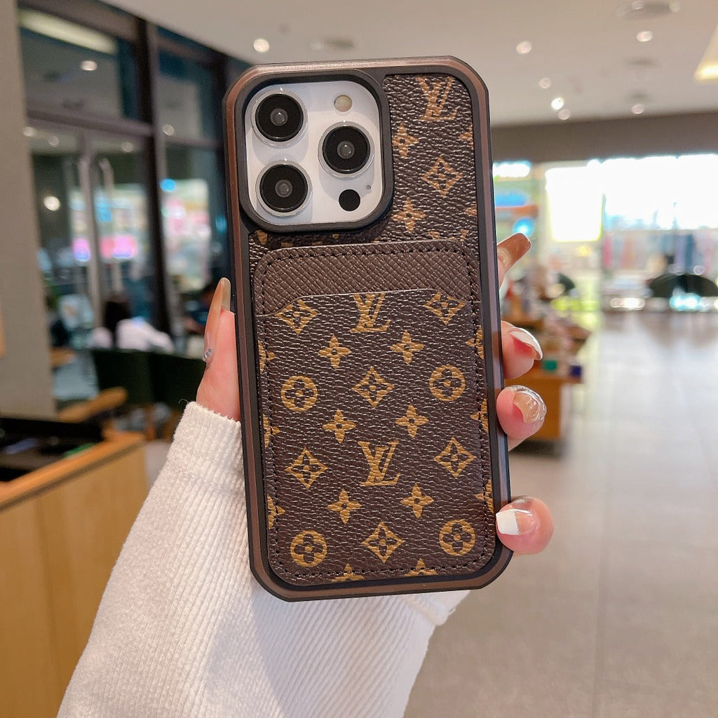 LV Phone Case Card Holder Fashion Leather For I Pro Max Plus for 12-pro