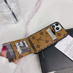 Louis Vuitton Phone Case Cards Holder Crossbody For 12 13 14 15 16 Pro Max Plus Models