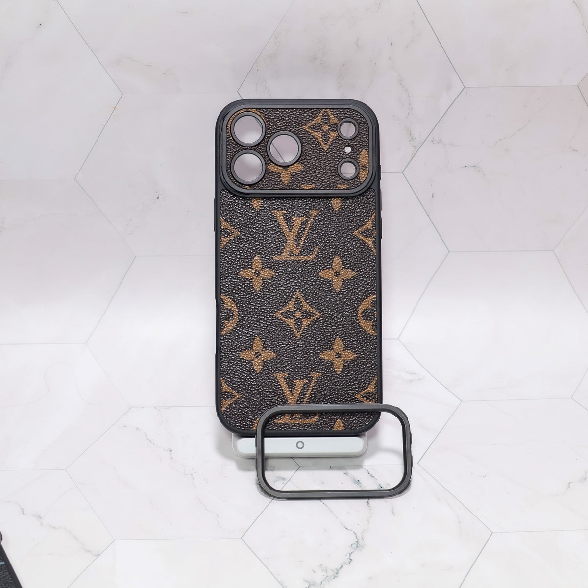 LV iPhone Case Swappable Lens For 12-17/ Pro / Pro Max for 13-pro-max