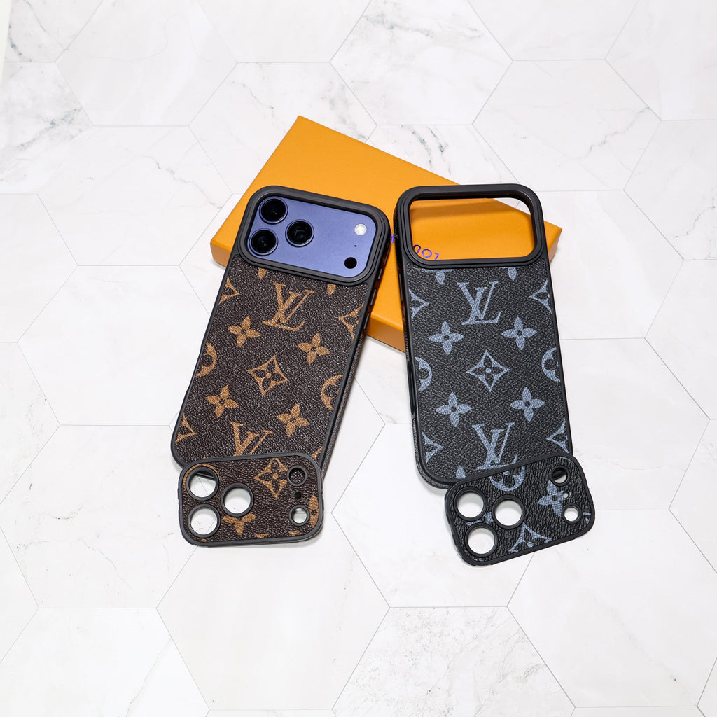 LV iPhone Case Swappable Lens For 12-17/ Pro / Pro Max