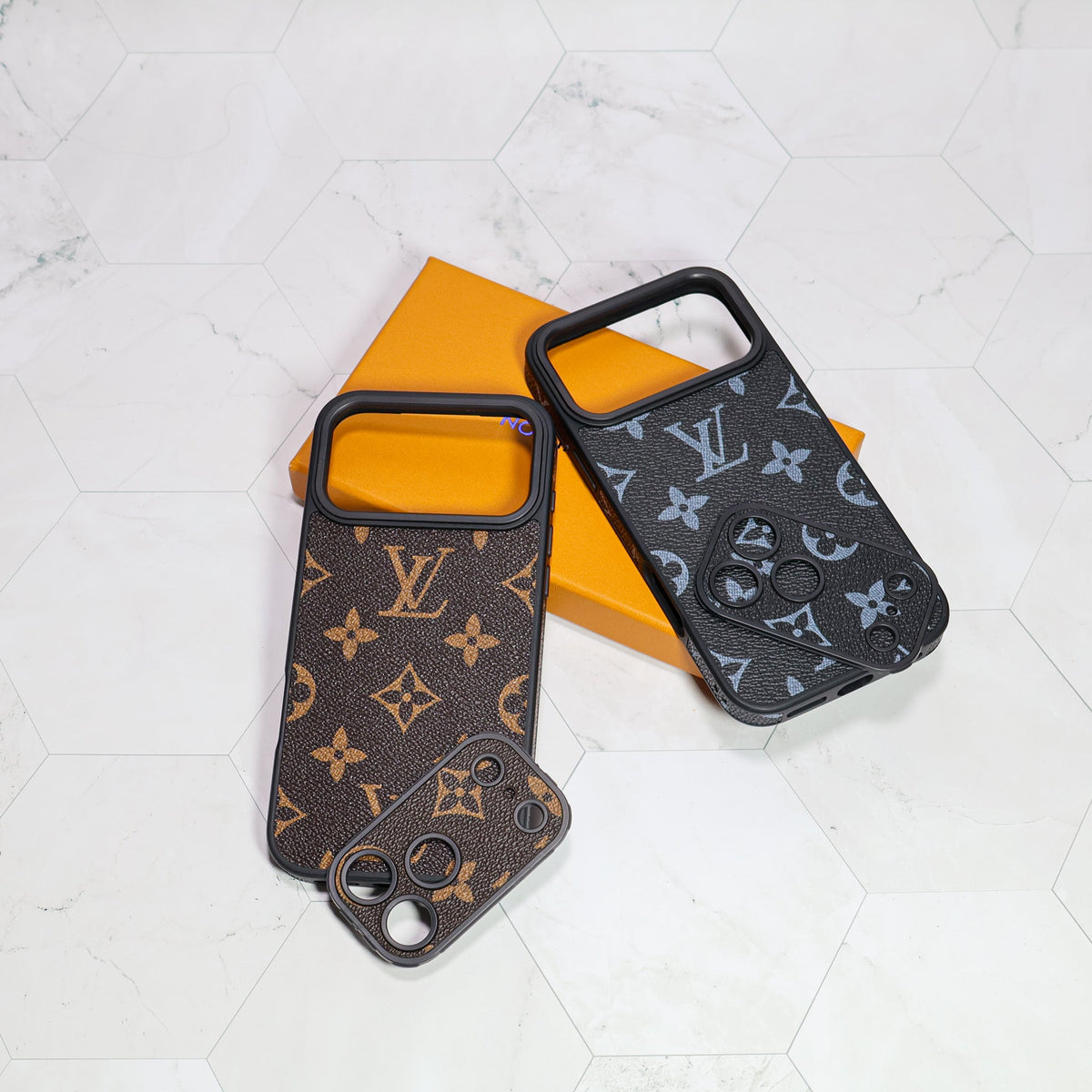 LV iPhone Case Swappable Lens For 12-17/ Pro / Pro Max for 12-pro