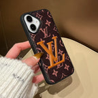 Stylish Louis Vuitton Phone Cover Logo Initial For iPhone 13-16 Pro Max iPhone Case for 13-pro