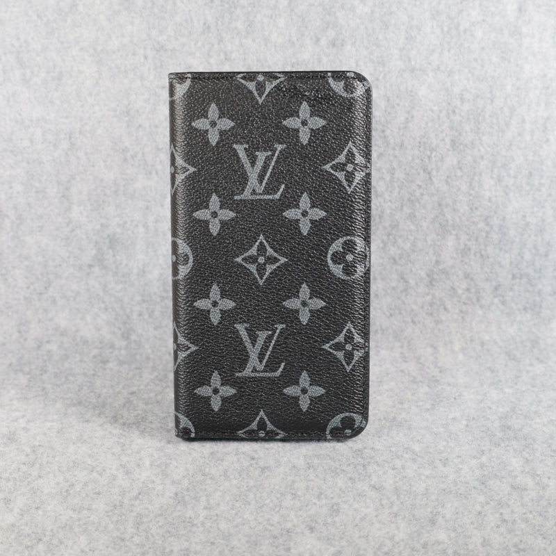 Louis Vuitton Wallet Phone Case For I Pro Max Plus Black Monogram for 11