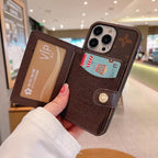 LV Card Slot Wallet Case For I Pro Max Plus for 12-pro
