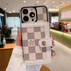 LV Card Slot Wallet Case For I Pro Max Plus for 12-pro