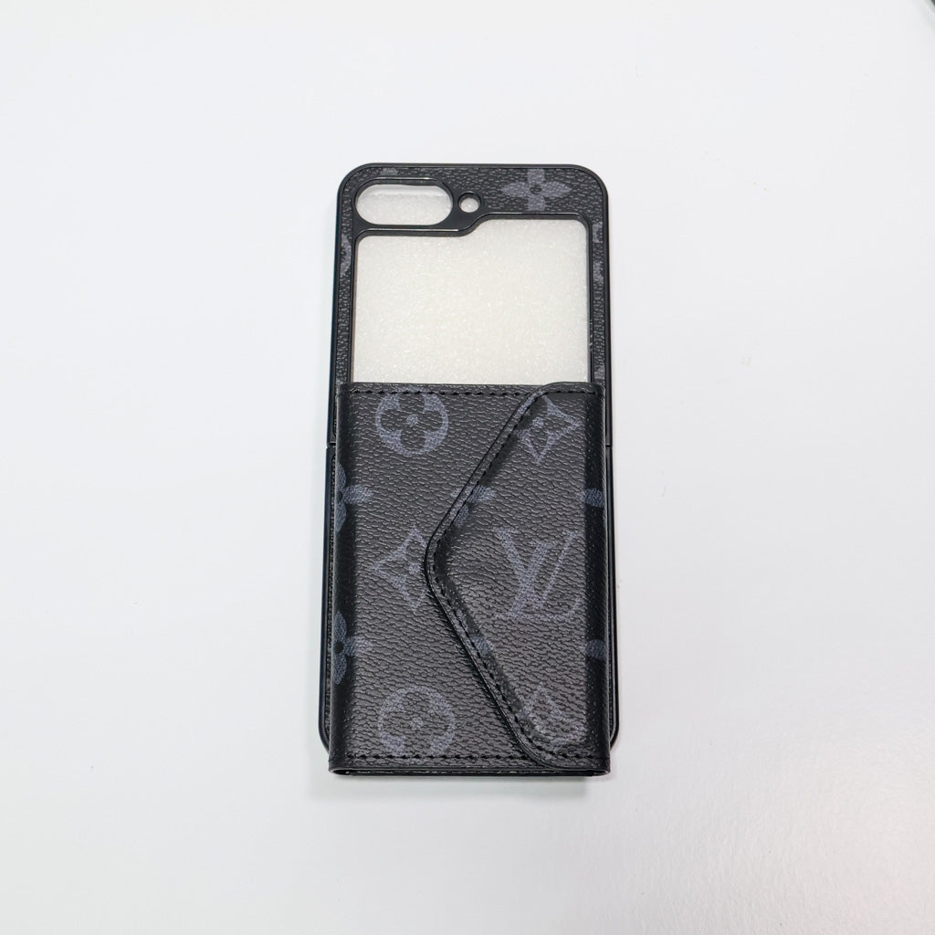 Z Flip LV Case Wallet Style For 3 4 5 6 7 Series for z-flip-4