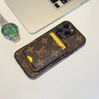 LV MagSafe iPhone Case Magnetic Card Holder For 13-16 / Pro / Pro Max / Plus for 13-pro-max