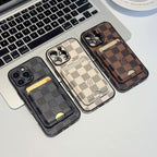 LV MagSafe iPhone Case Magnetic Card Holder For 13-16 / Pro / Pro Max / Plus for 13-pro