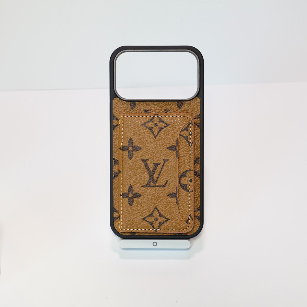 Fashion Leather Card Holder LV Case Wallet iPhone 17 / Pro / Max / Air for iphone-17-pro-max