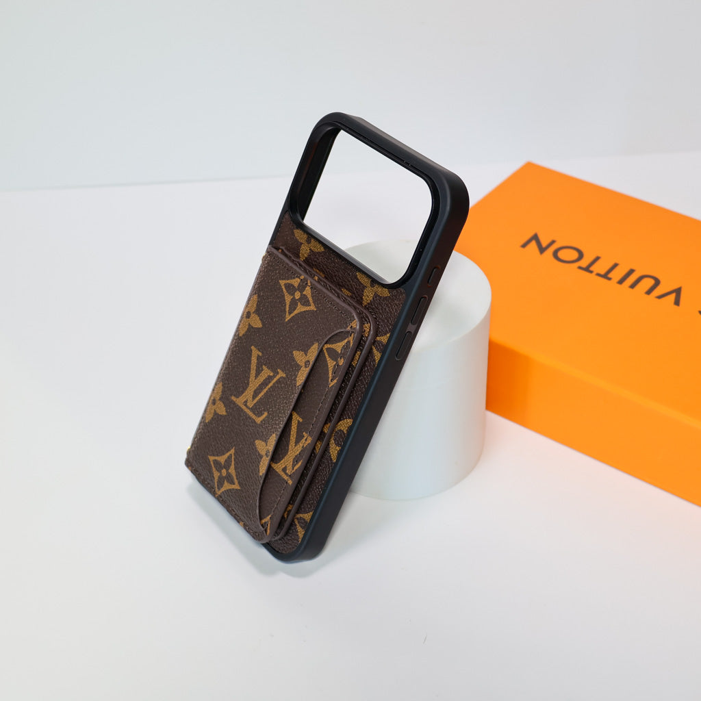 Fashion Leather Card Holder LV Case Wallet iPhone 17 / Pro / Max / Air for iphone-17-air