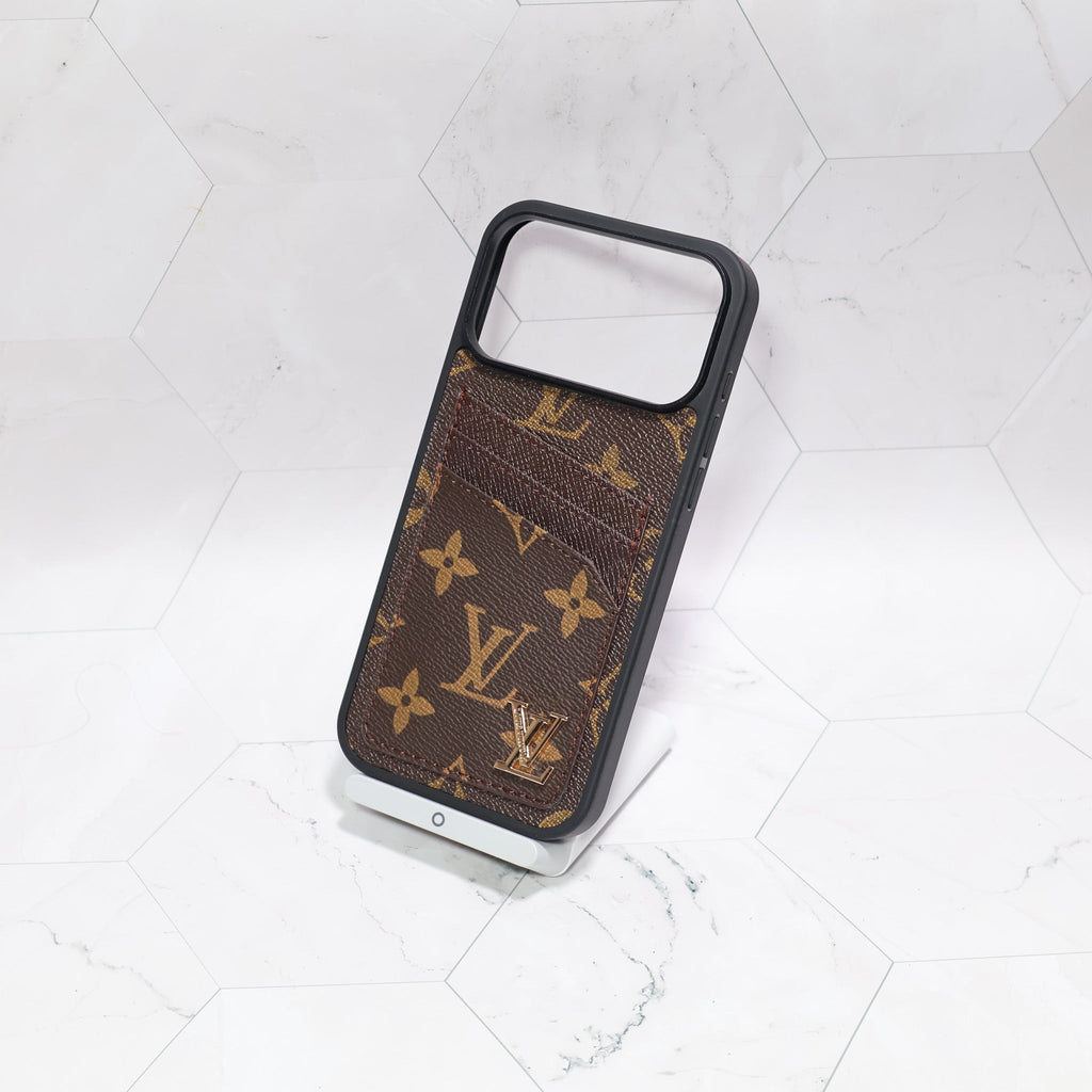 LV iPhone Card Holder Case For 12-17 / Pro / Pro Max / Plus / Air for 11-pro