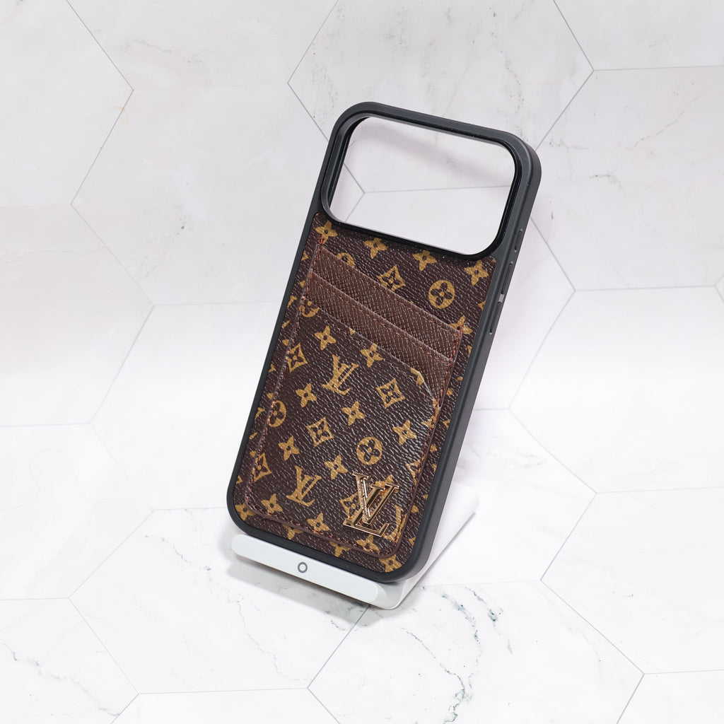 LV iPhone Card Holder Case For 12-17 / Pro / Pro Max / Plus / Air for 11-pro
