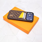 LV iPhone Card Holder Case For 12-17 / Pro / Pro Max / Plus / Air for 11