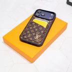 LV iPhone Card Holder Case For 12-17 / Pro / Pro Max / Plus / Air for 11