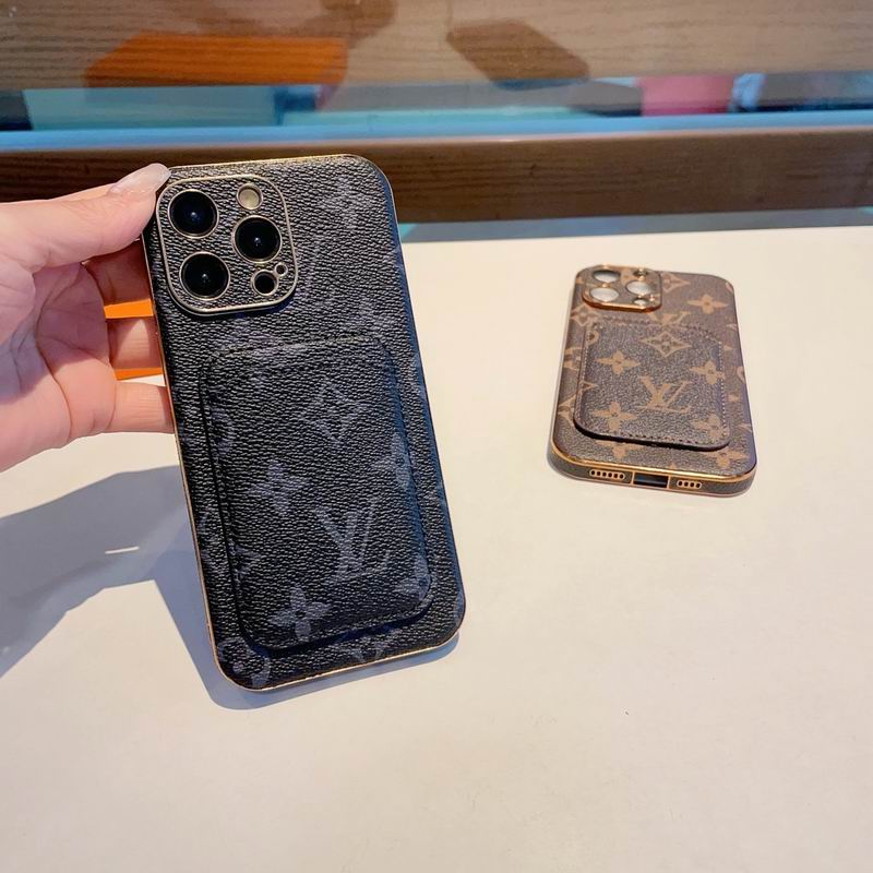 LV iPhone Case Card Holder Back Cover For I Pro Max Plus for 12-pro