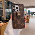 LV iPhone Wallet Case Card Holder For 11 12 13 14 15 16 Pro Max Plus