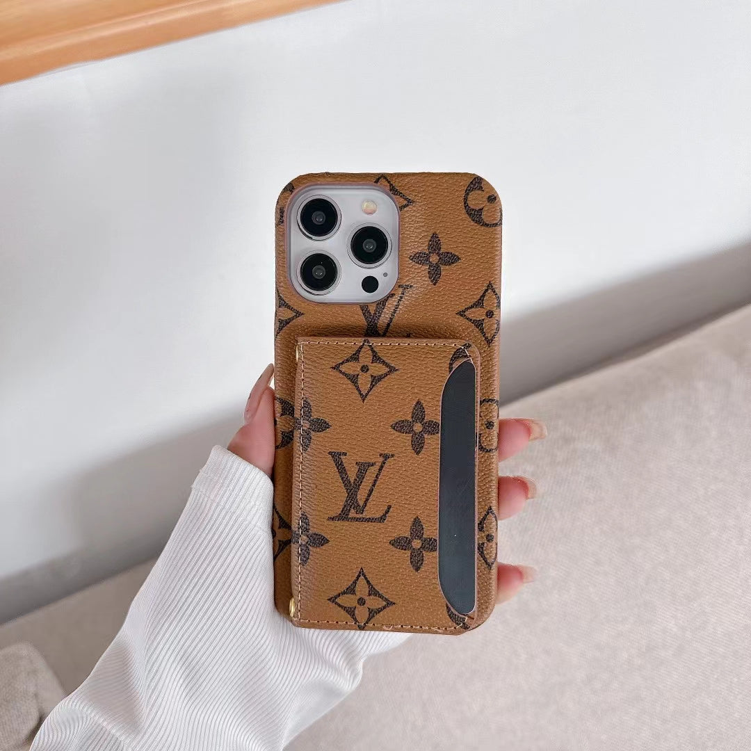LV Wallet Card Phone Case For I Pro Max Plus for 11-pro