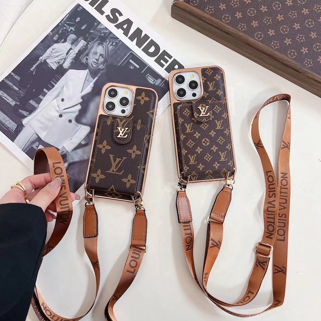 Luxury Crossbody Phone Case Card Holder I Pro Max for 12