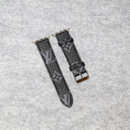 LV Apple Watch Bands Leather Apple Watch Band for 42mm-44mm-45mm